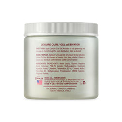 Curl Activator Gel - Extra Dry - Directions - Leisure Curl - Afam Concept Inc.