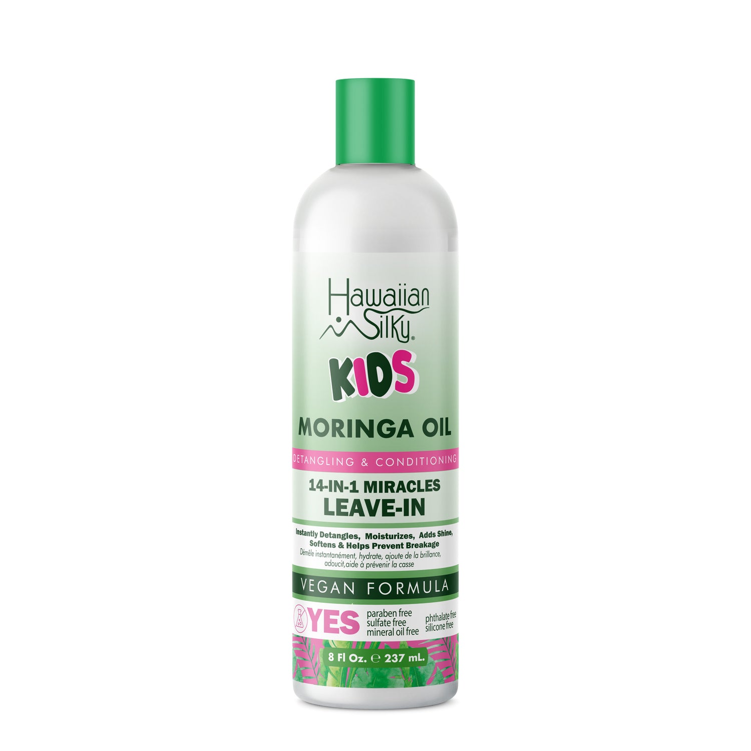 Hair Detangler for Kids - Hawaiian Silky Kids 14-in-1 Miracles Leave-In Conditioner for Kids