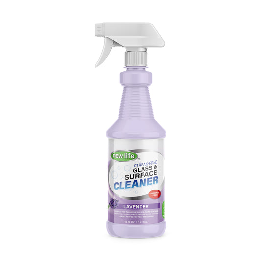 New Life Glass Cleaner Lavender 16 oz.