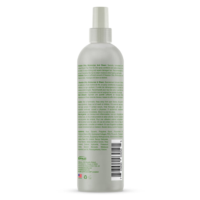 Hawaiian Silky Moisturizing & Sheen Spray 16oz Back
