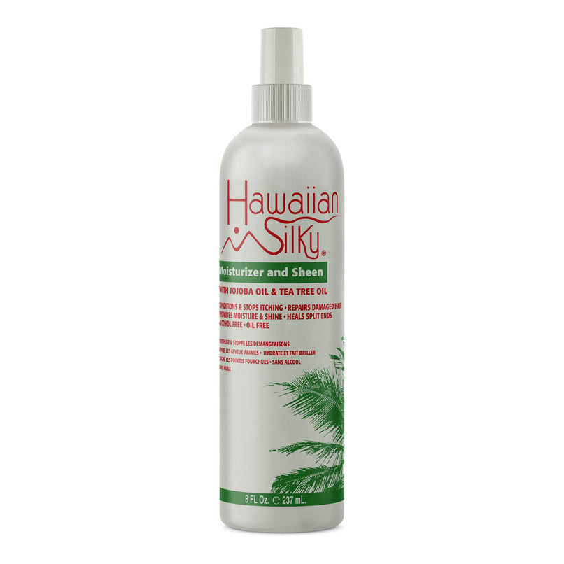 Hawaiian Silky Moisturizing & Sheen Spray 8oz Front