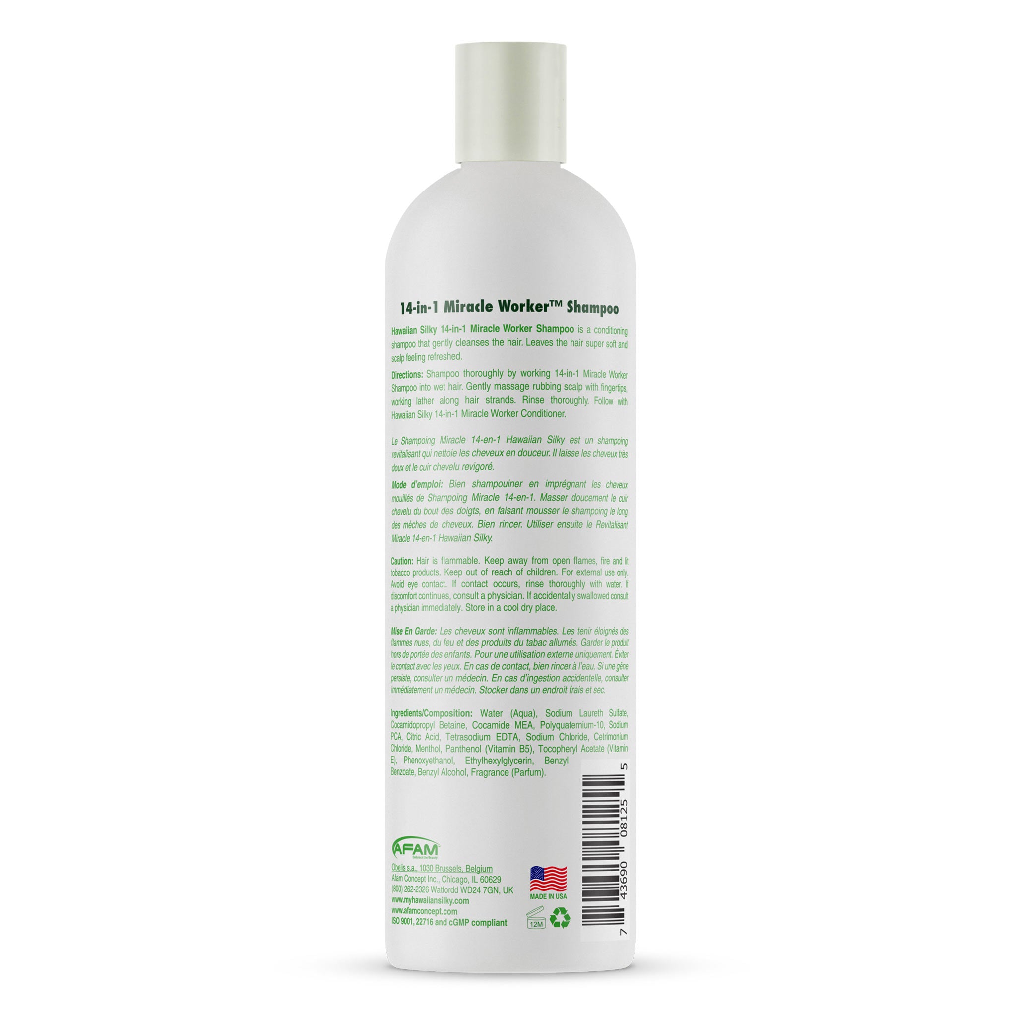 Hawaiian Silky Miracle Worker Shampoo Back