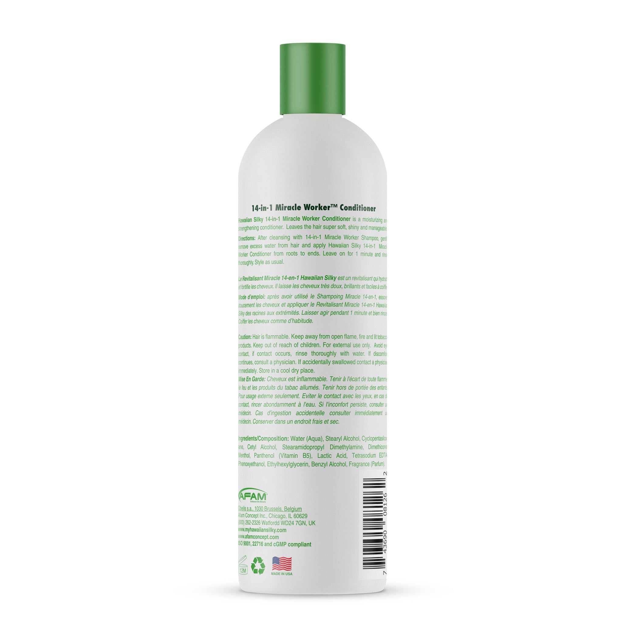 Hawaiian Silky Miracle Worker Conditioner Back