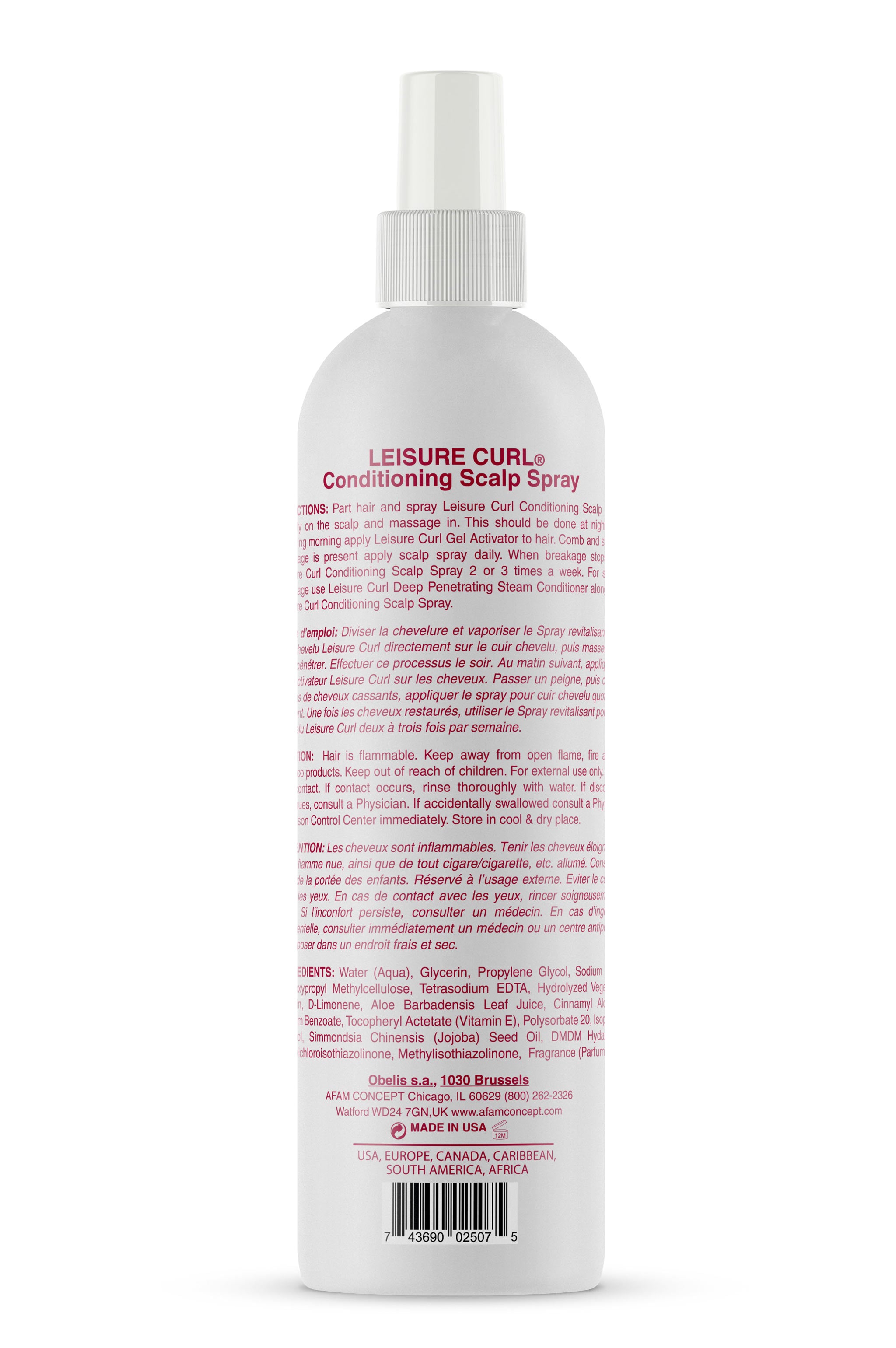 Leisure Curl Conditioning Scalp Spray - Regular - Afam Concept Inc.