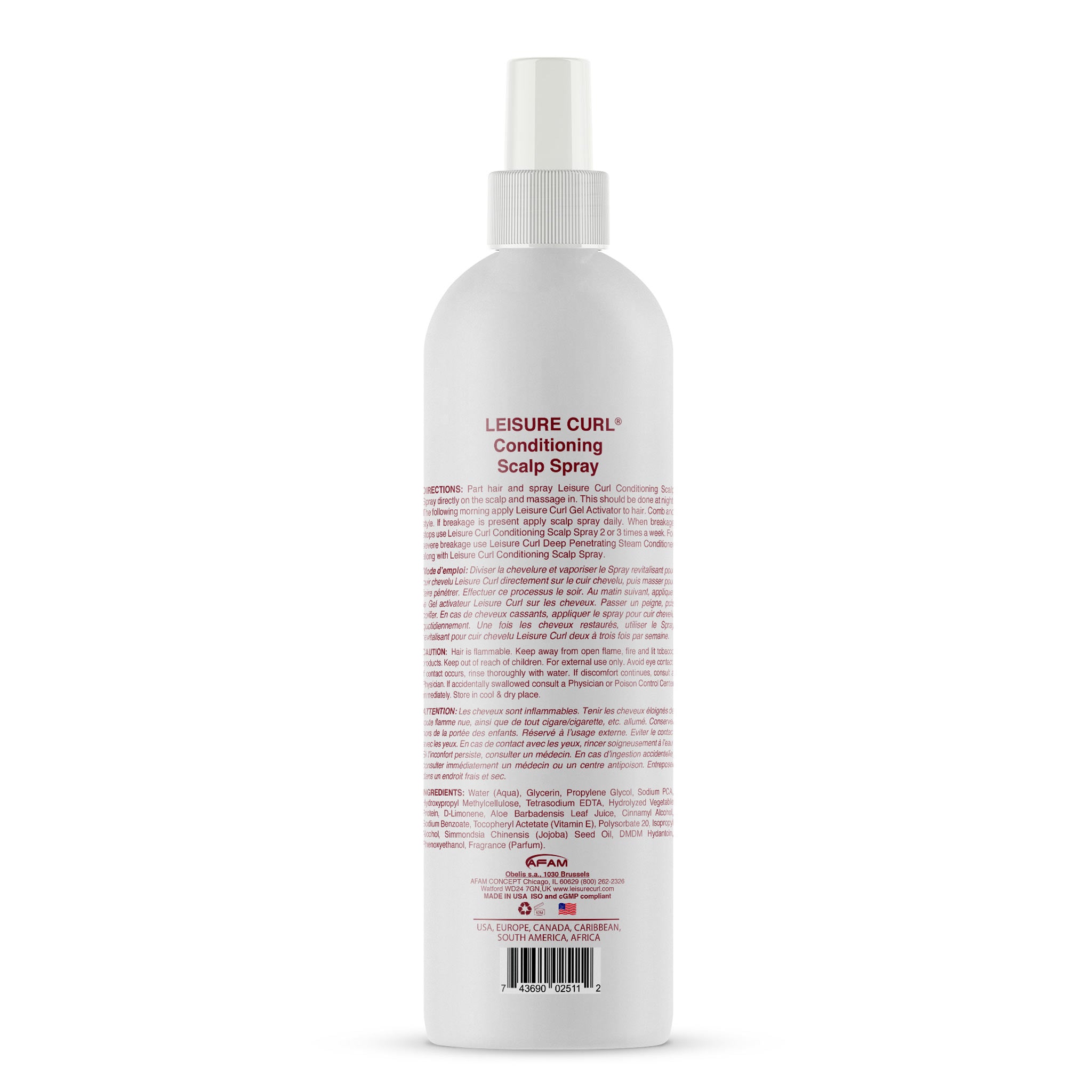 Leisure Curl Conditioning Scalp Spray - Extra Dry - Afam Concept Inc.
