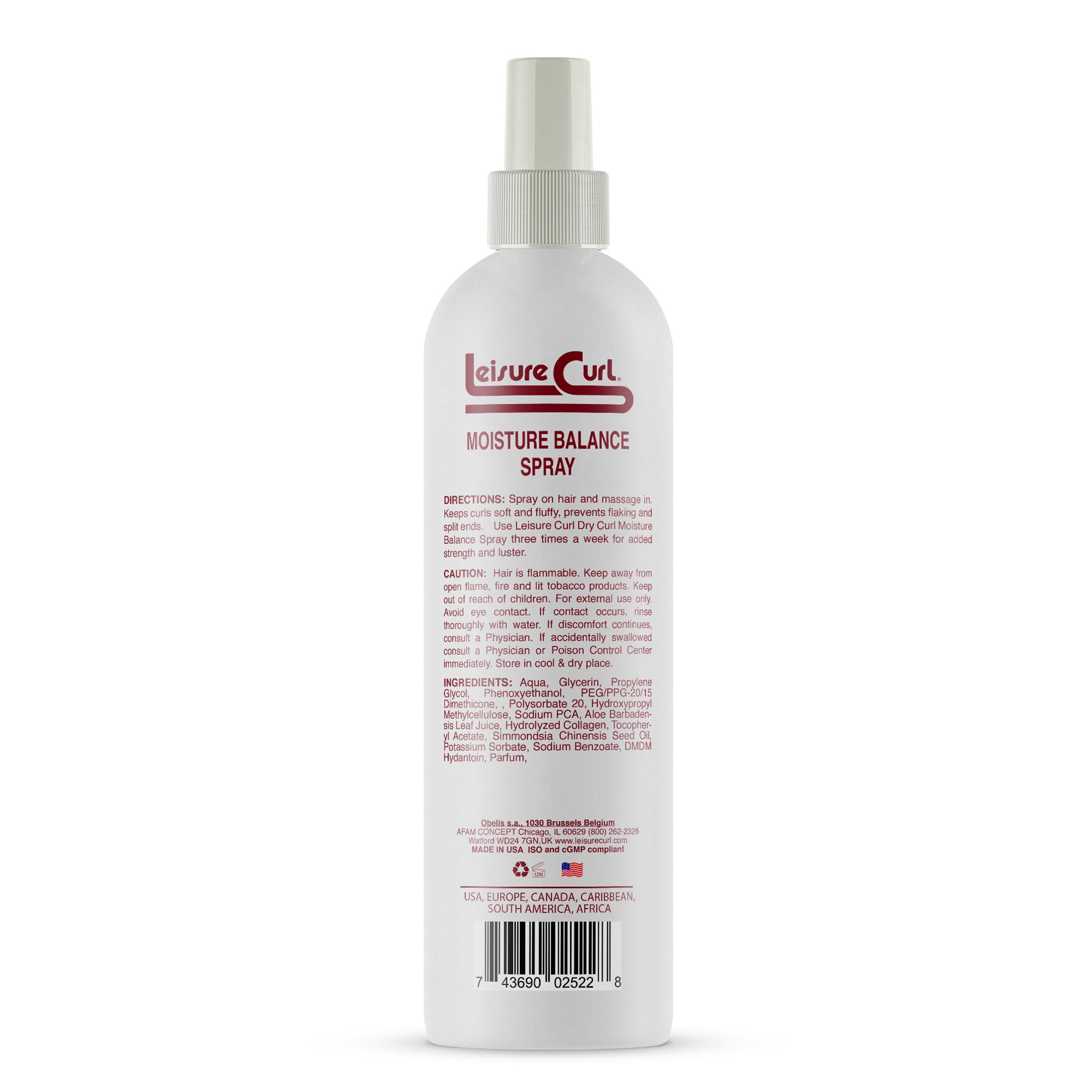 Leisure Curl Dry Curl Moisture Balance Spray - Afam Concept Inc.