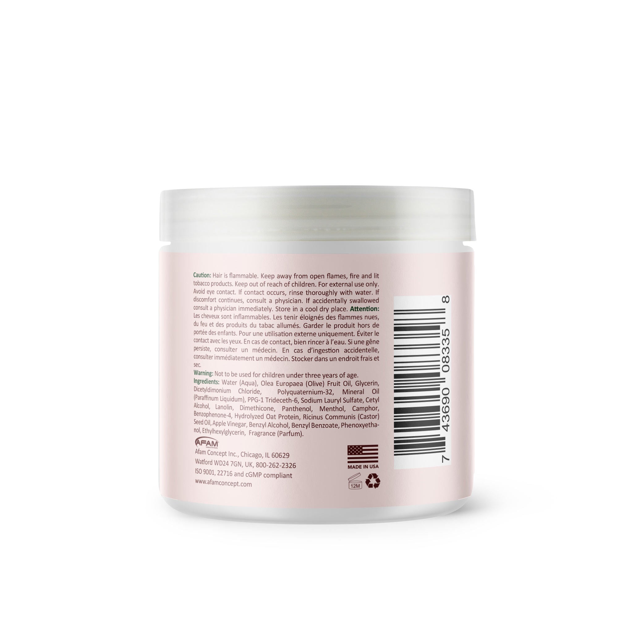 Hawaiian Silky Hair Yogurt - Afam Concept Inc.