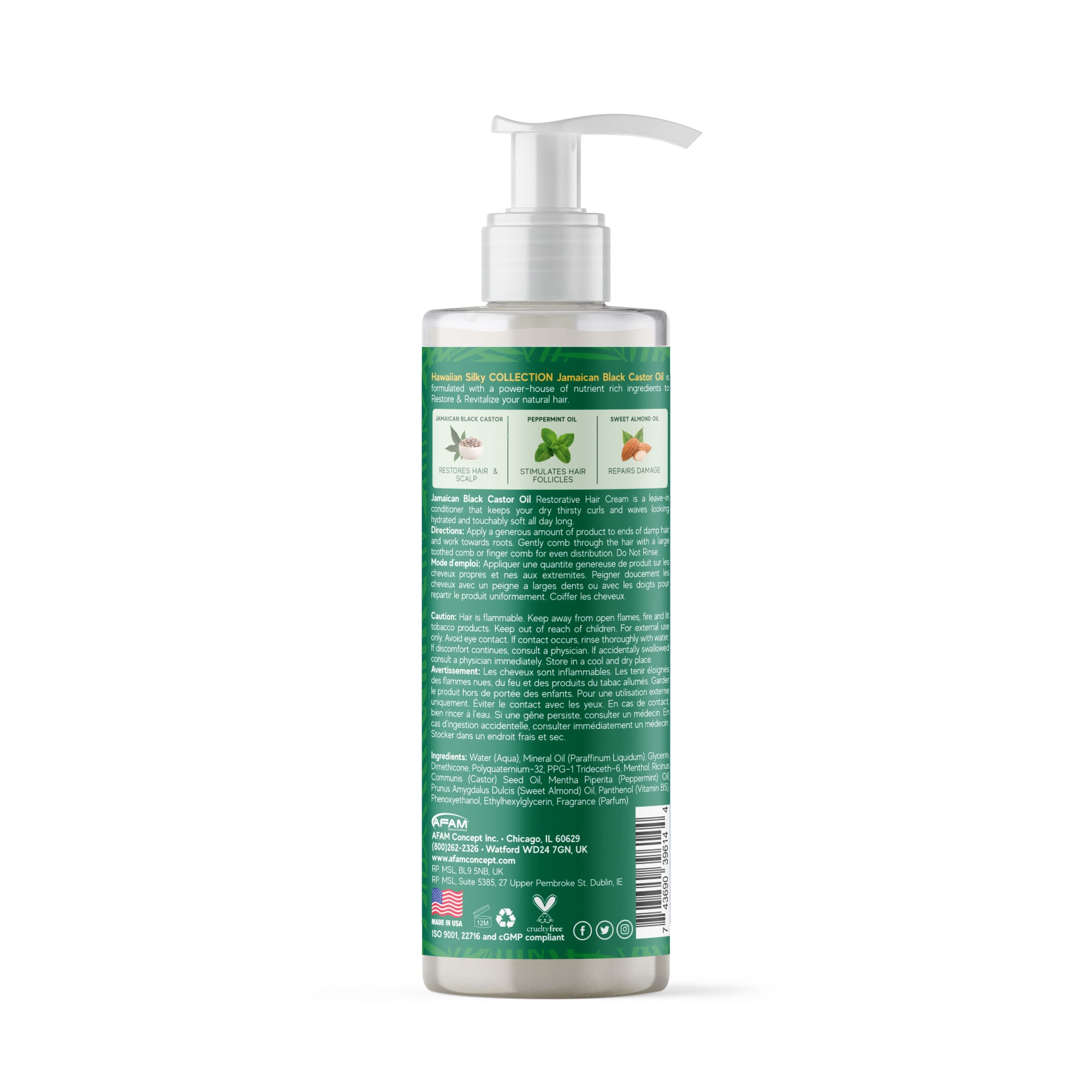 Jamaican Black Castor Oil Restorative Hair Cream 12 oz
