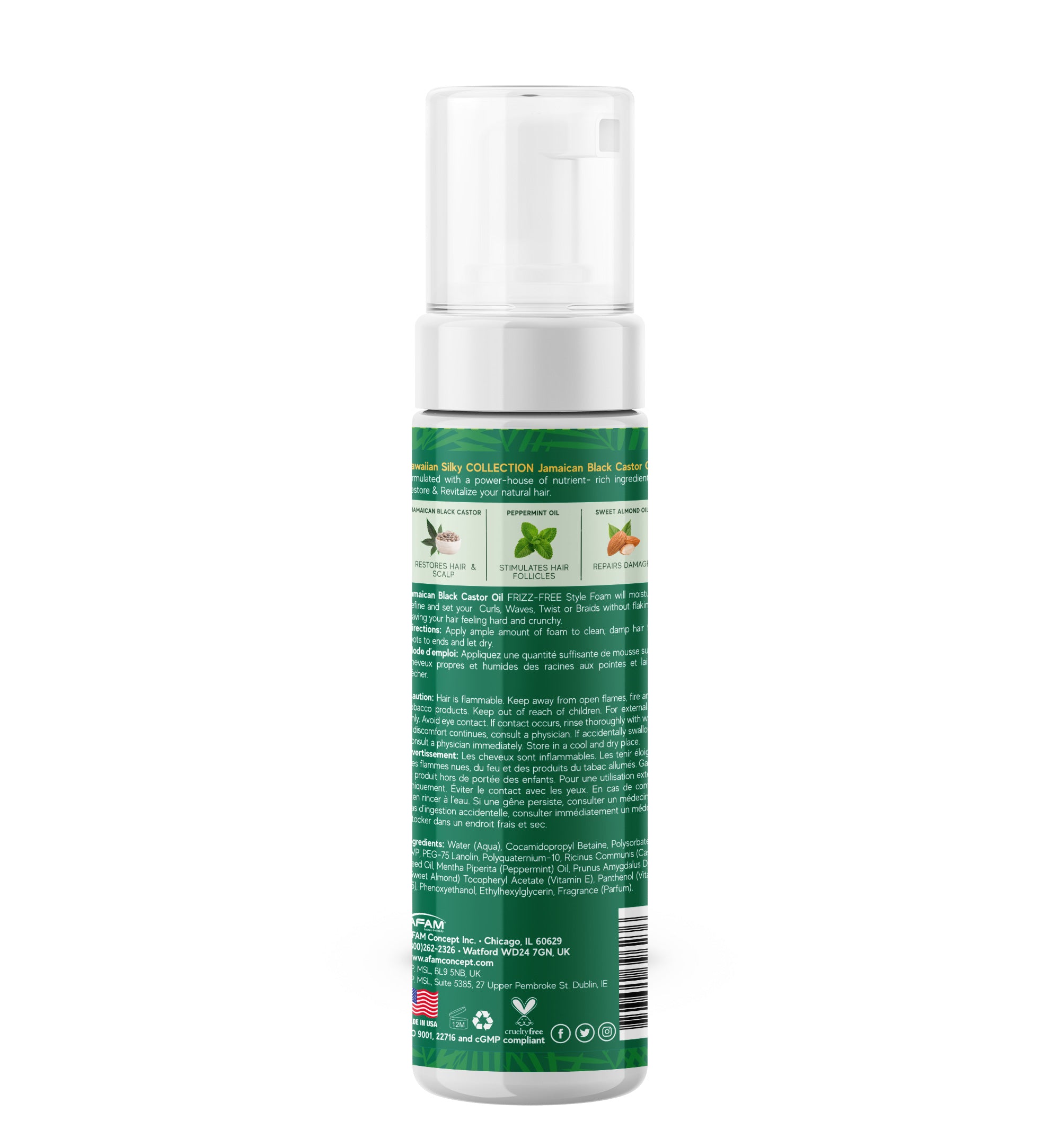 Jamaican Black Castor Oil Styling Foam 7.5 oz