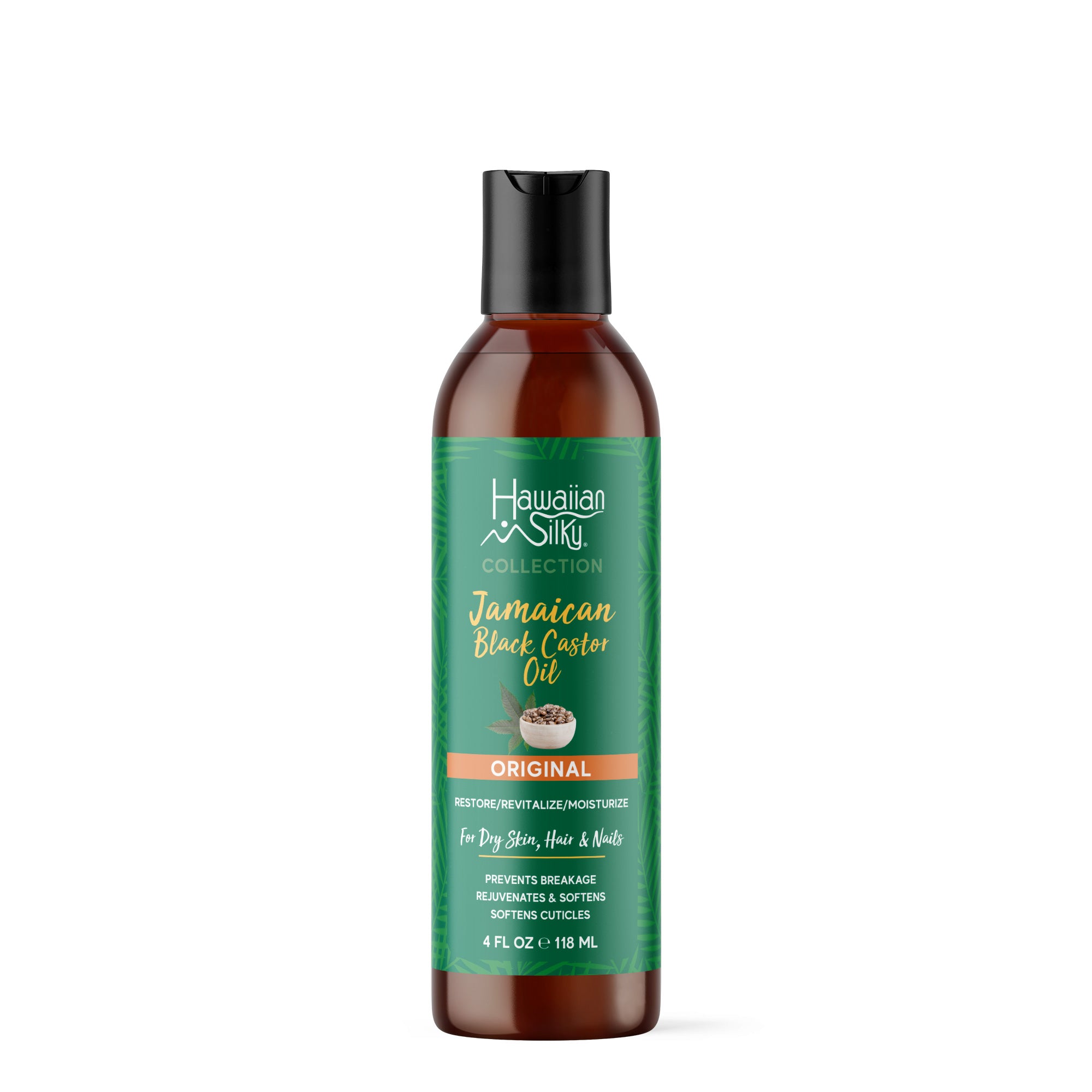 Jamaican Black Castor Oil - Original 4 oz - Hawaiian Silky