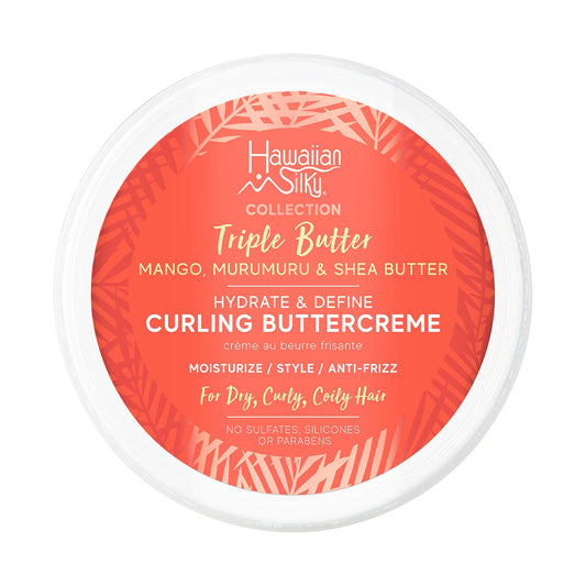 Hawaiian Silky Triple Butter Hydrate & Define Curling Buttercreme Top