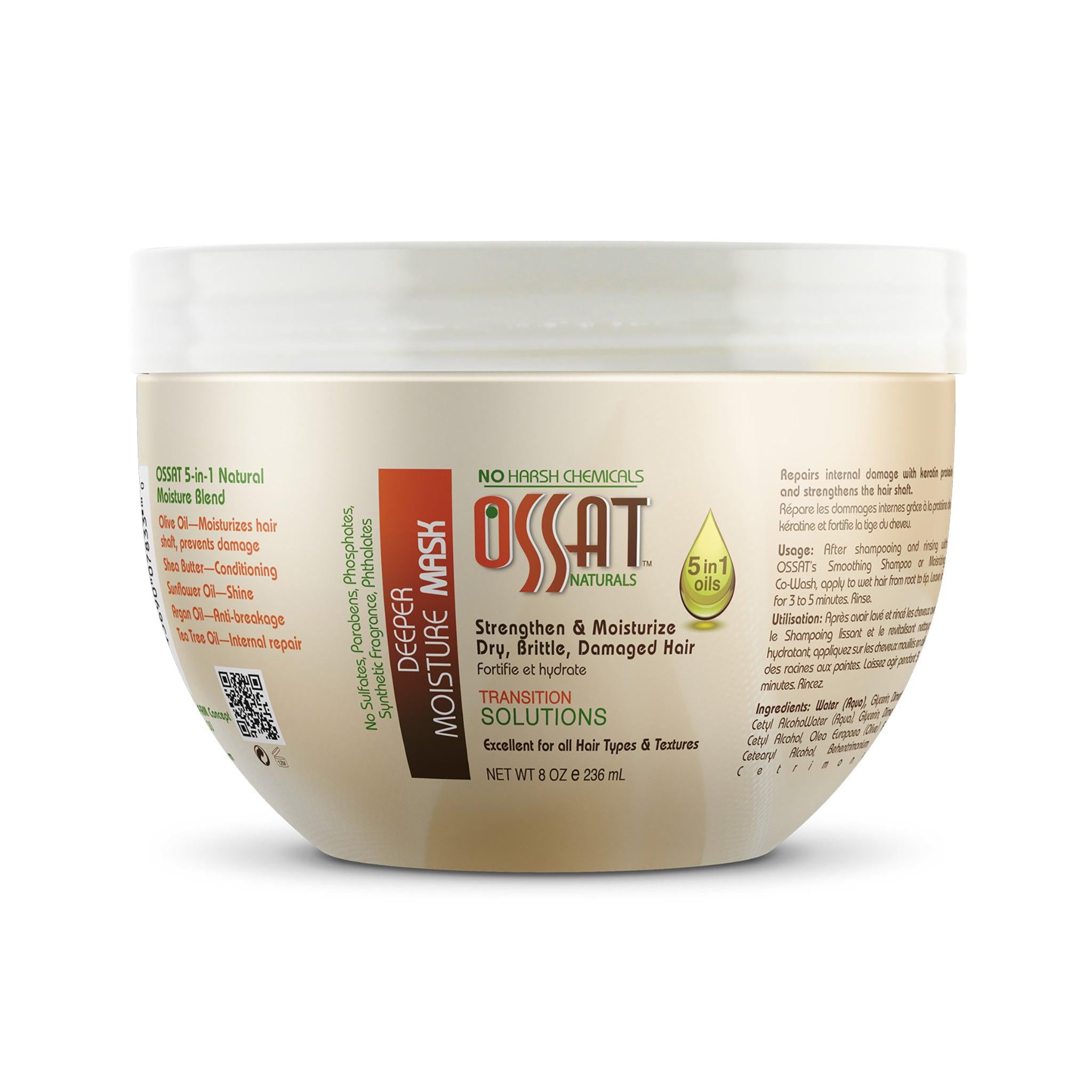 OSSAT Naturals Deep Moisture Mask - Afam Concept Inc.