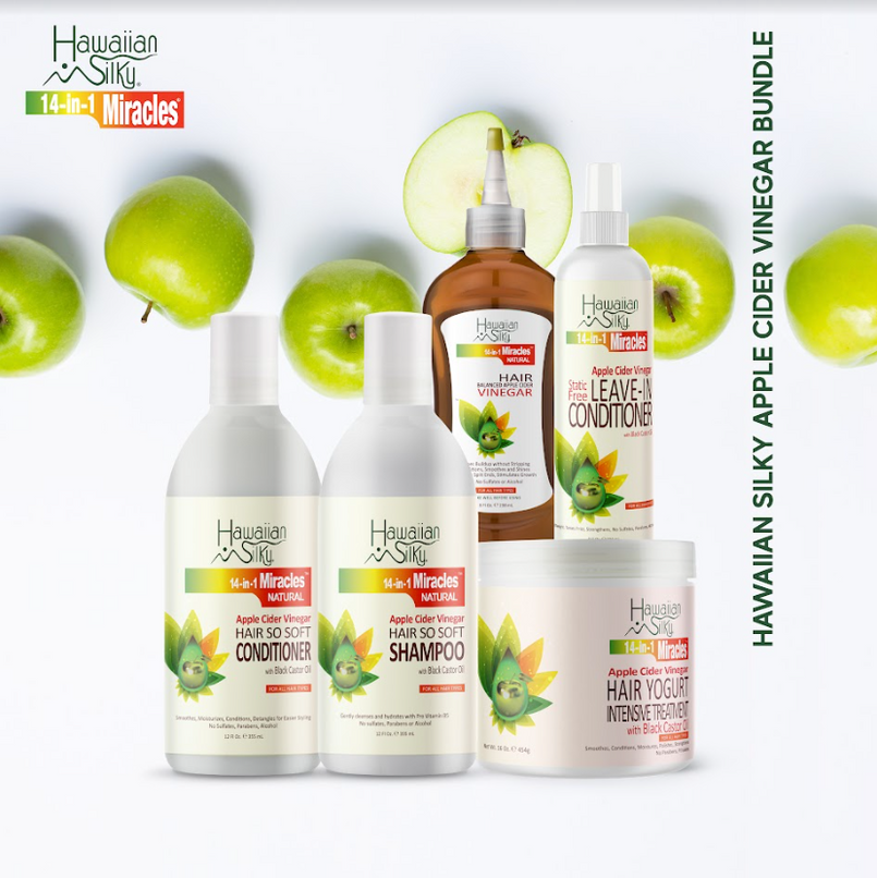 Hawaiian Silky Apple Cider Vinegar Bundle