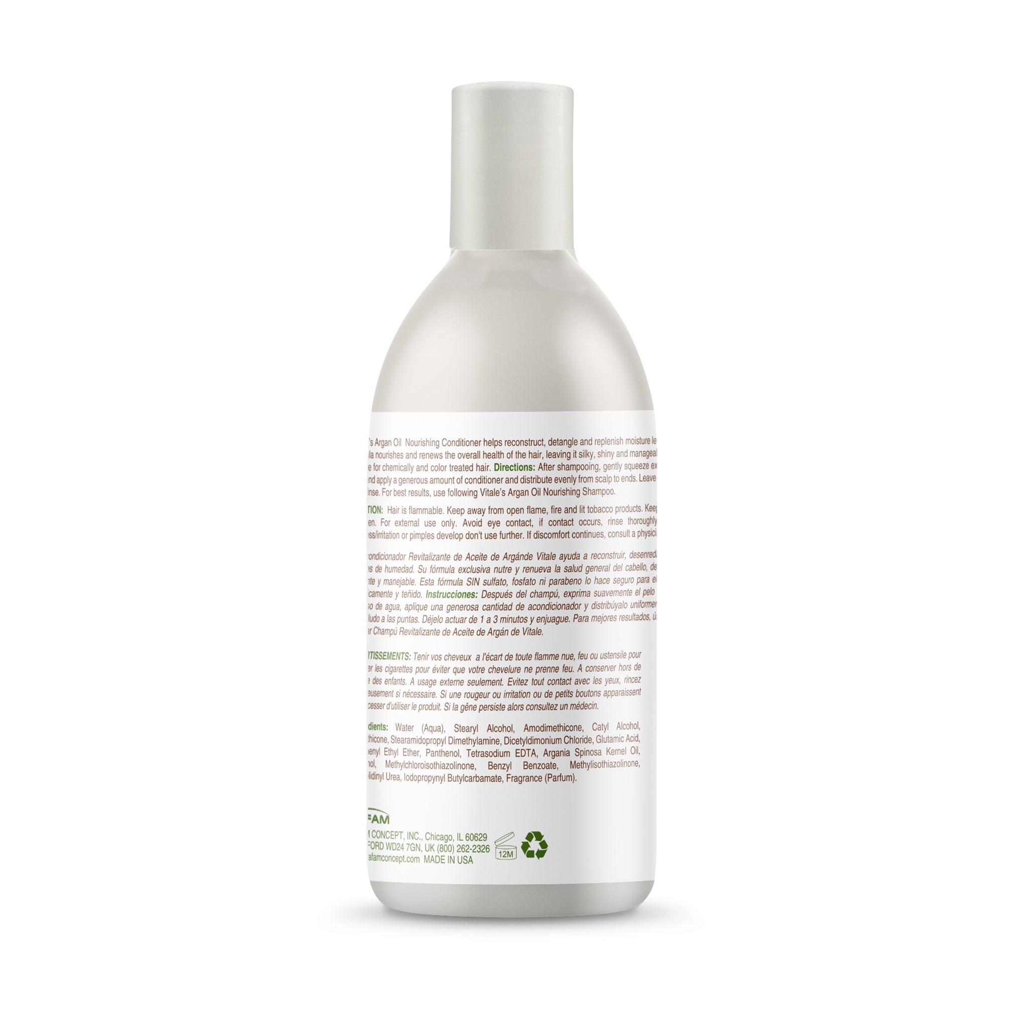 Vitale Argan Oil Nourishing Conditioner - Afam Concept Inc.