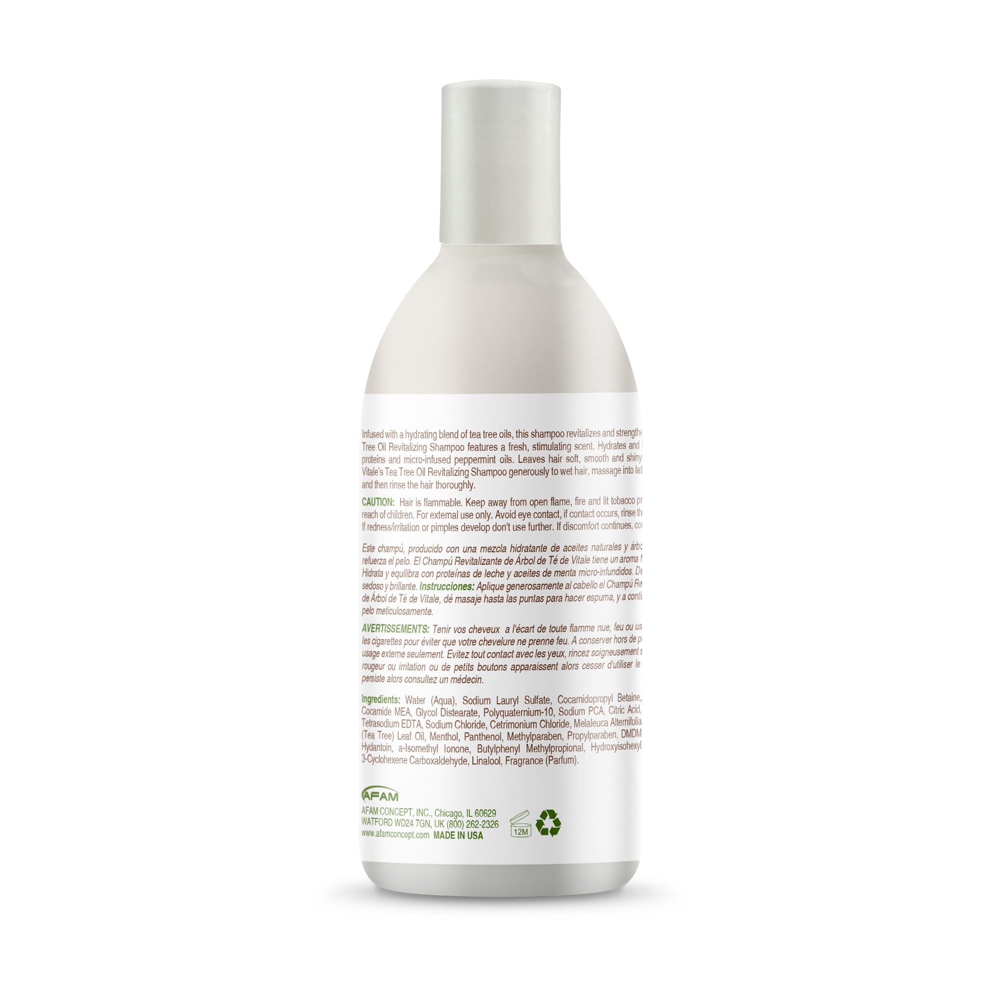 Vitale Tea Tree Oil Revitalizing Shampoo - Afam Concept Inc.