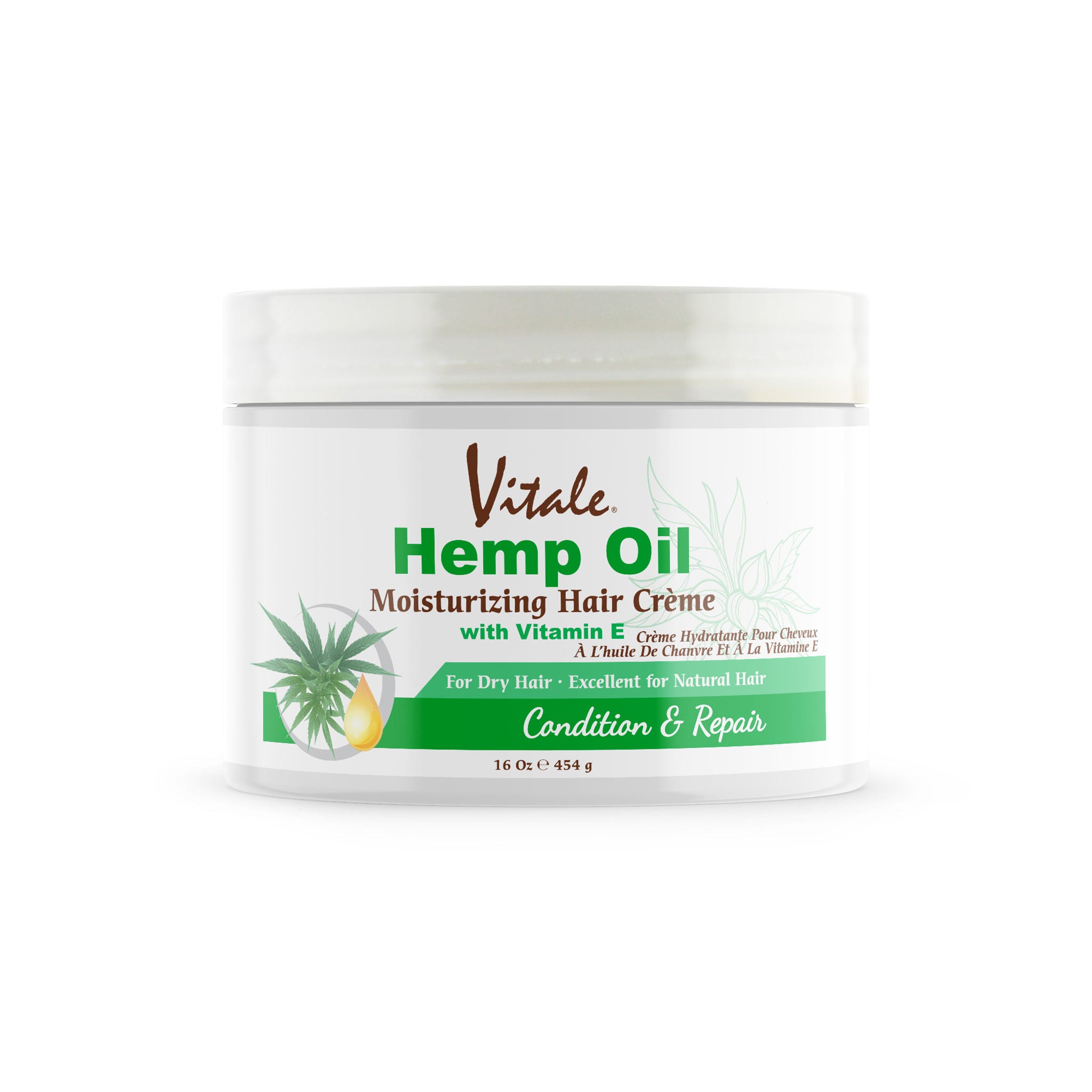 Vitale Moisturizing Cream Hemp Oil & Vitamin E