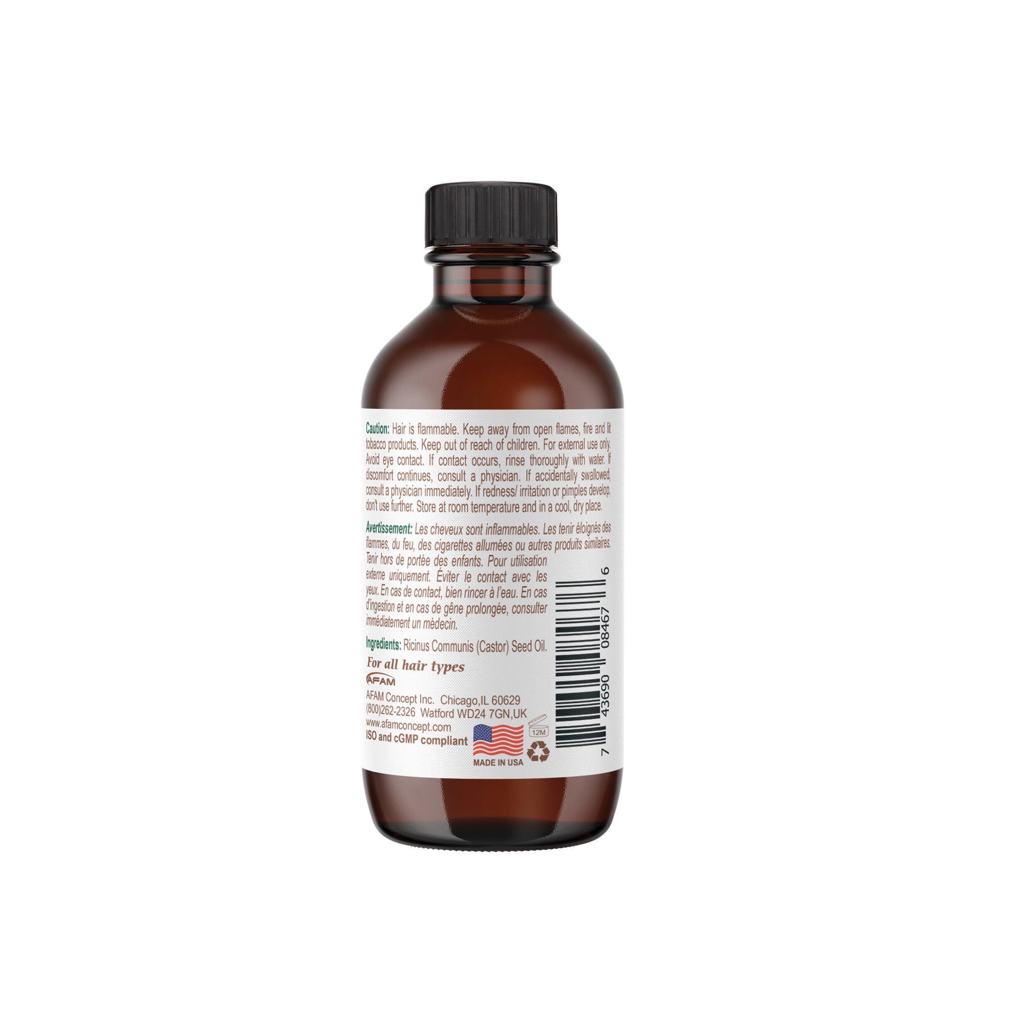 Vitale Black Castor Oil