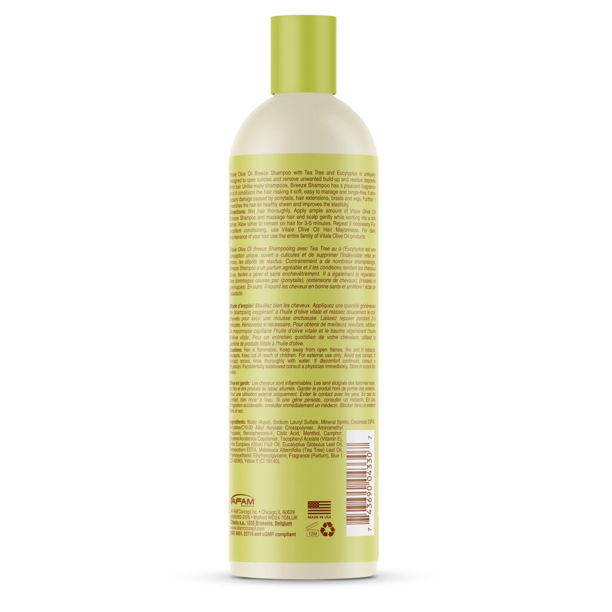 Vitale Breeze Shampoo - Afam Concept Inc.