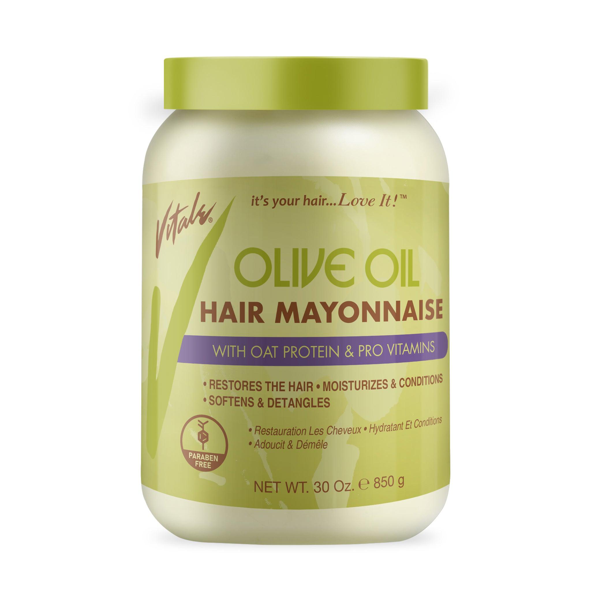 HAIR MAYONNAISE ON RELAXED HAIR, FOR WEAK DAMAGED HAIR