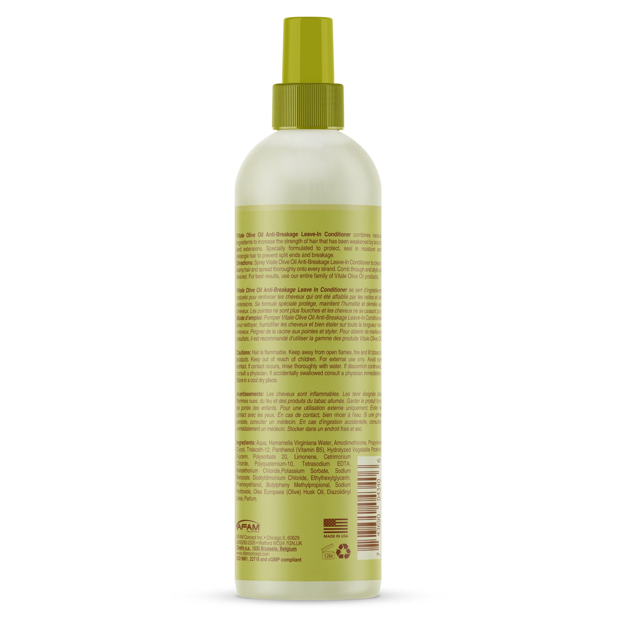 Vitale Anti-Breakage Leave In Conditioner - Afam Concept Inc.