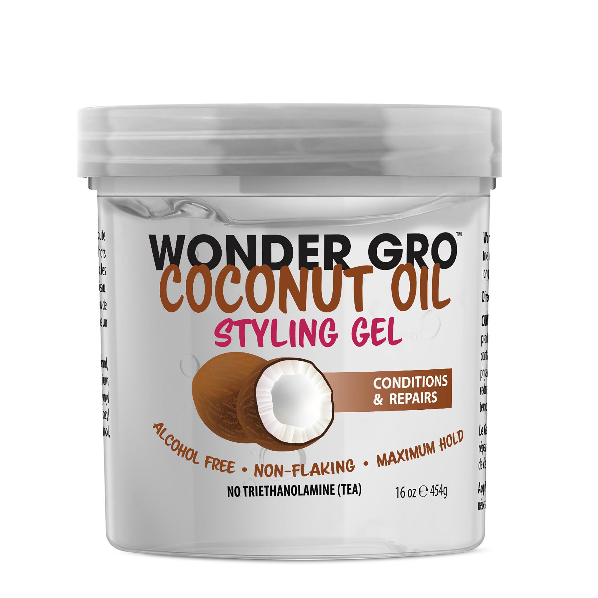 Wonder Gro Coconut Oil Hair Styling Gel - Afam Concept Inc.