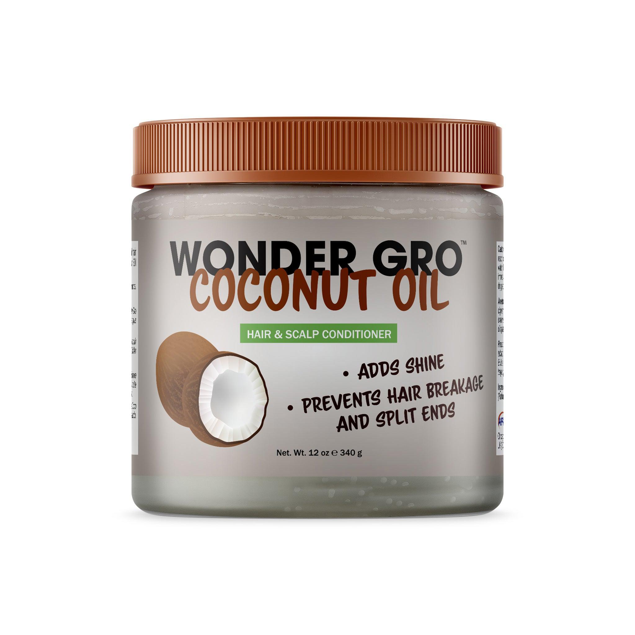 Wonder Gro Coconut Oil Conditioner Front